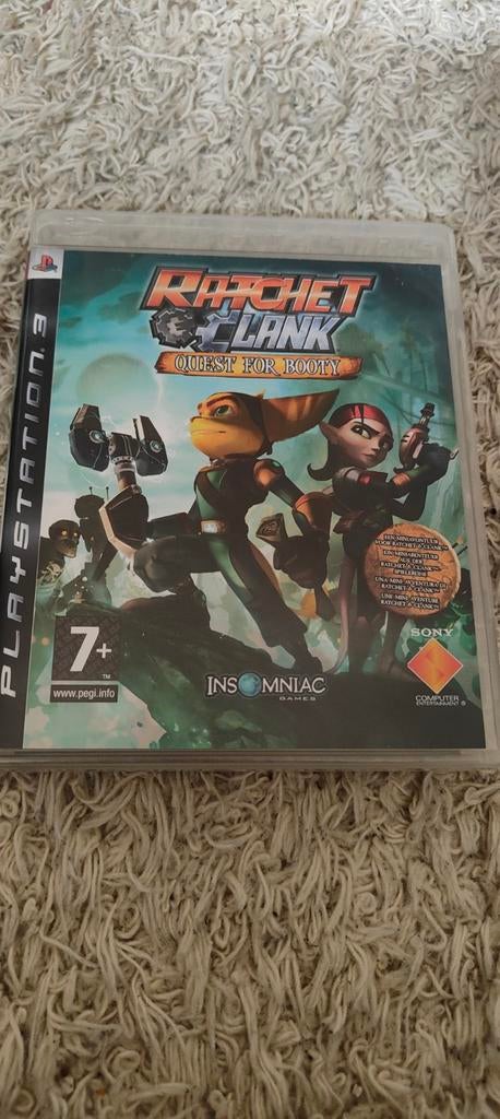 Ratchet & Clank: Quest for Booty PS3 (PAL) + Handleiding, Avontuur en Actie, Gebruikt, Verzenden, 1 speler