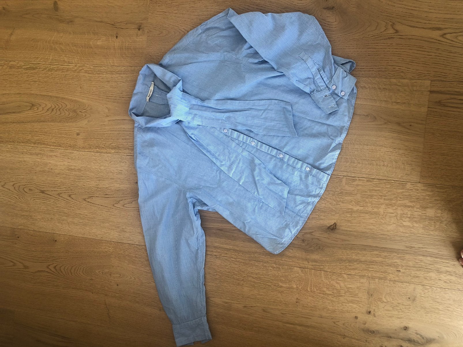 Sissy boy blousje met blauw/wit streepje M, Kleding | Dames, Ophalen of Verzenden, Zo goed als nieuw, Blauw