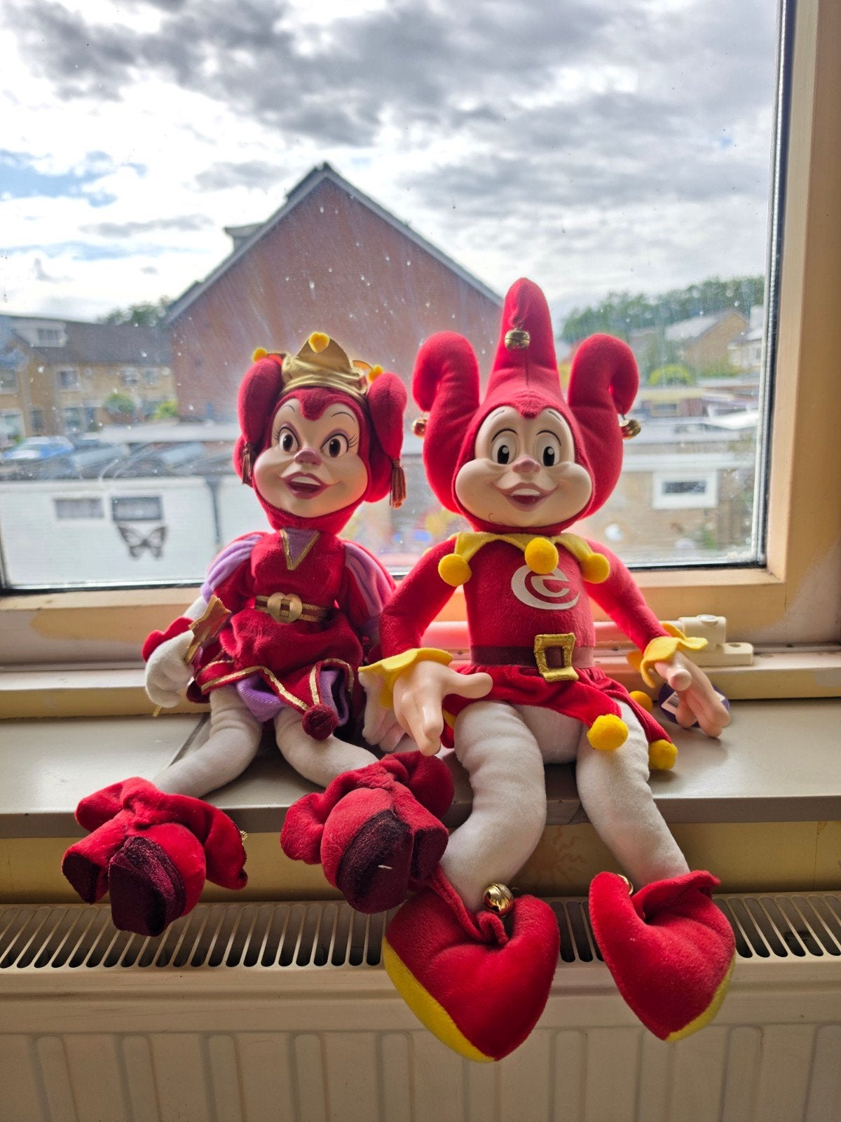 Originele Efteling Knuffels - Pardoes & Pardijn (Set of los), Ophalen, Zo goed als nieuw, Beeldje of Poppetje