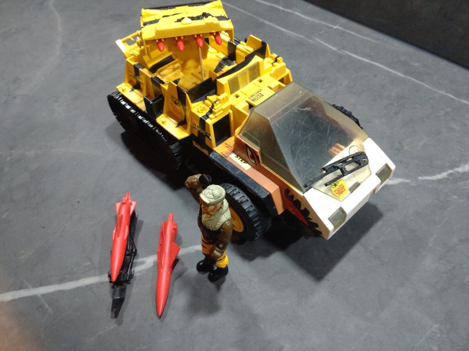 G.I. Joe Tiger Force Tiger Cat met Wild Bill figuur, Kinderen en Baby's, Ophalen of Verzenden, Gebruikt