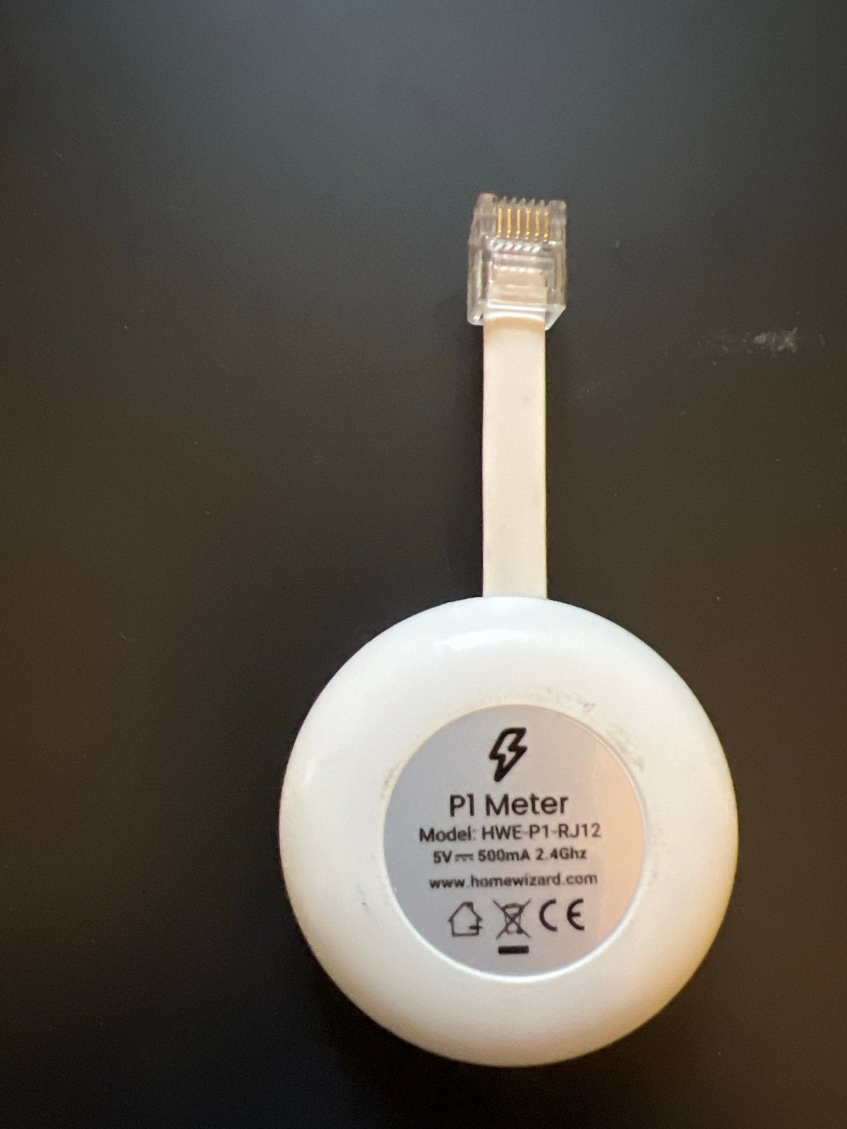 HomeWizard P1 Meter HWE-P1-RJ12 voor slimme meter, Ophalen of Verzenden, Gebruikt