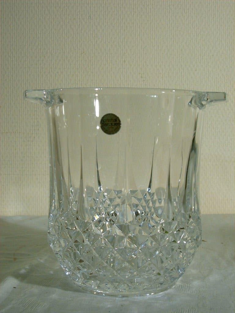 Kristallen wijn-Champagne koeler, Ophalen of Verzenden