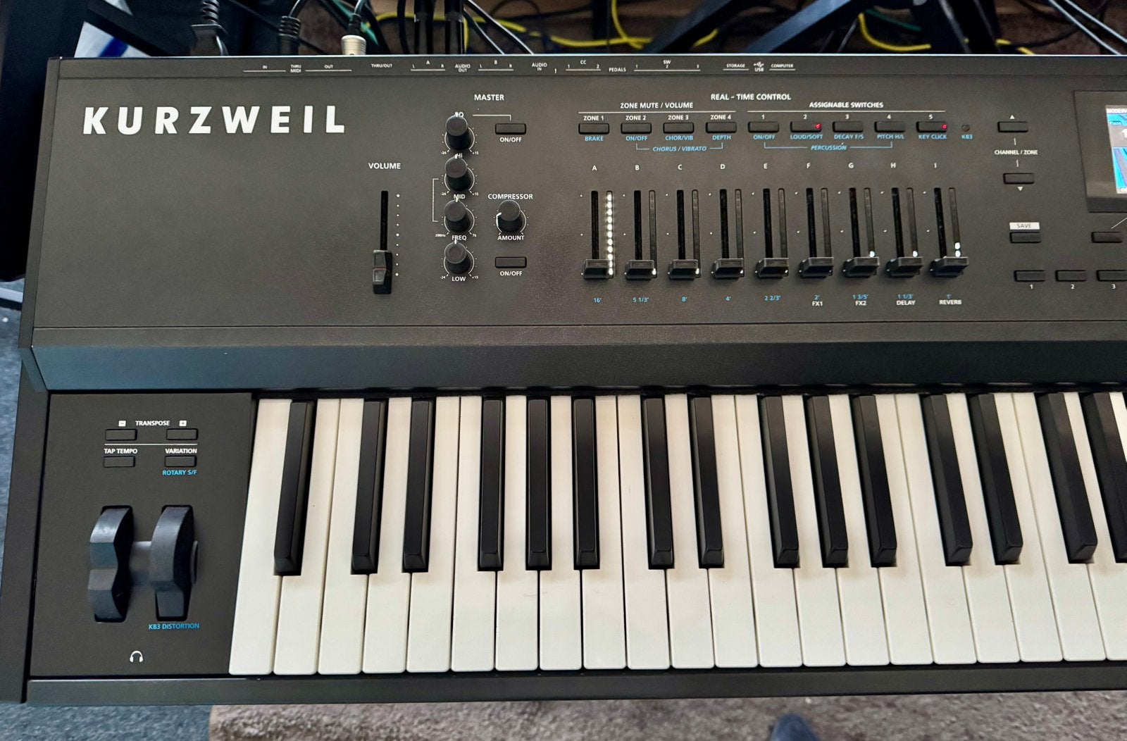 Kurzweil Forte 8, Ophalen, Gebruikt, 88 toetsen, Overige merken