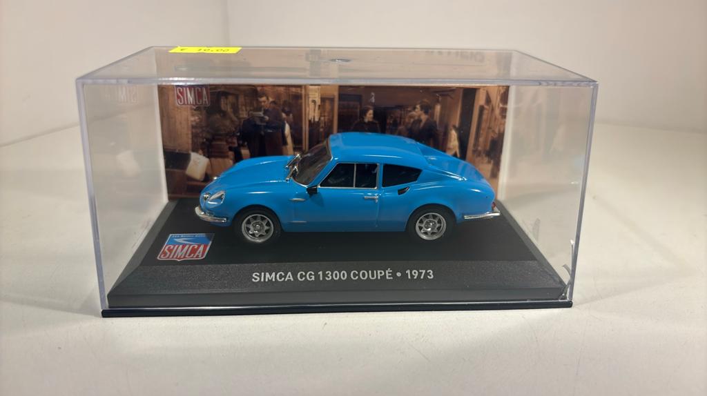Simca cg 1300 coupe 1973 atlas 1.43, Overige merken, Auto, Ophalen of Verzenden, A