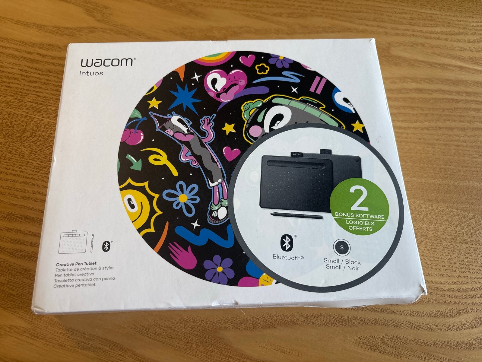 Wacom Intuos Creative Pen Tablet Small Zwart, Ophalen of Verzenden, Nieuw, Draadloos