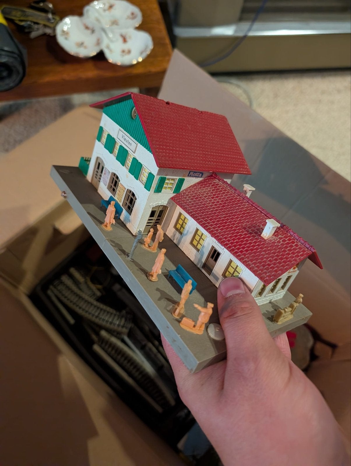 Grote partij Märklin HO modeltrein onderdelen en toebehoren, Hobby en Vrije tijd, Modeltreinen | H0, Ophalen, Wisselstroom, Gebruikt