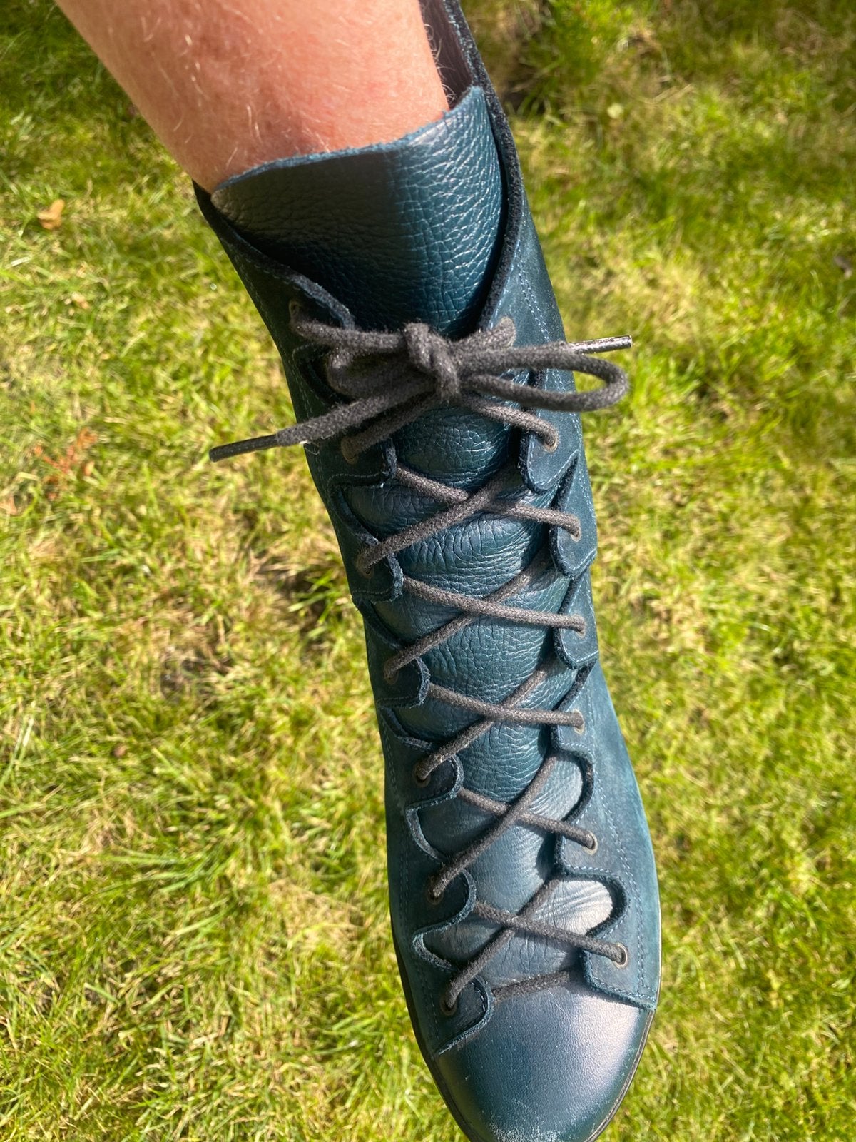 Arche patrol kleurige laarzen. Leer met suède. mt 38., Hoge laarzen, Blauw, Ophalen of Verzenden, Zo goed als nieuw