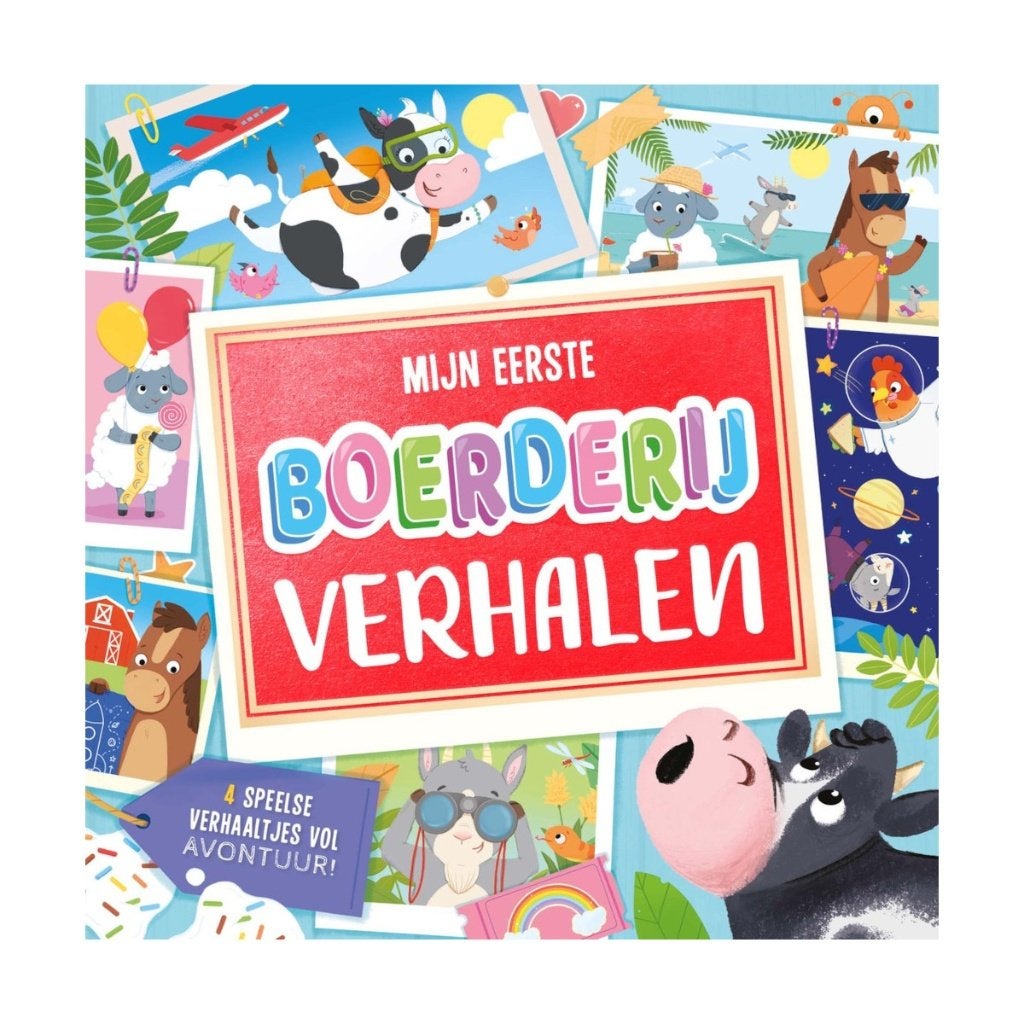 Rebo Mijn Eerste Boerderij Verhalen - 4 speelse avonturen, Verzenden, Jongen of Meisje, Rebo Productions, Nieuw