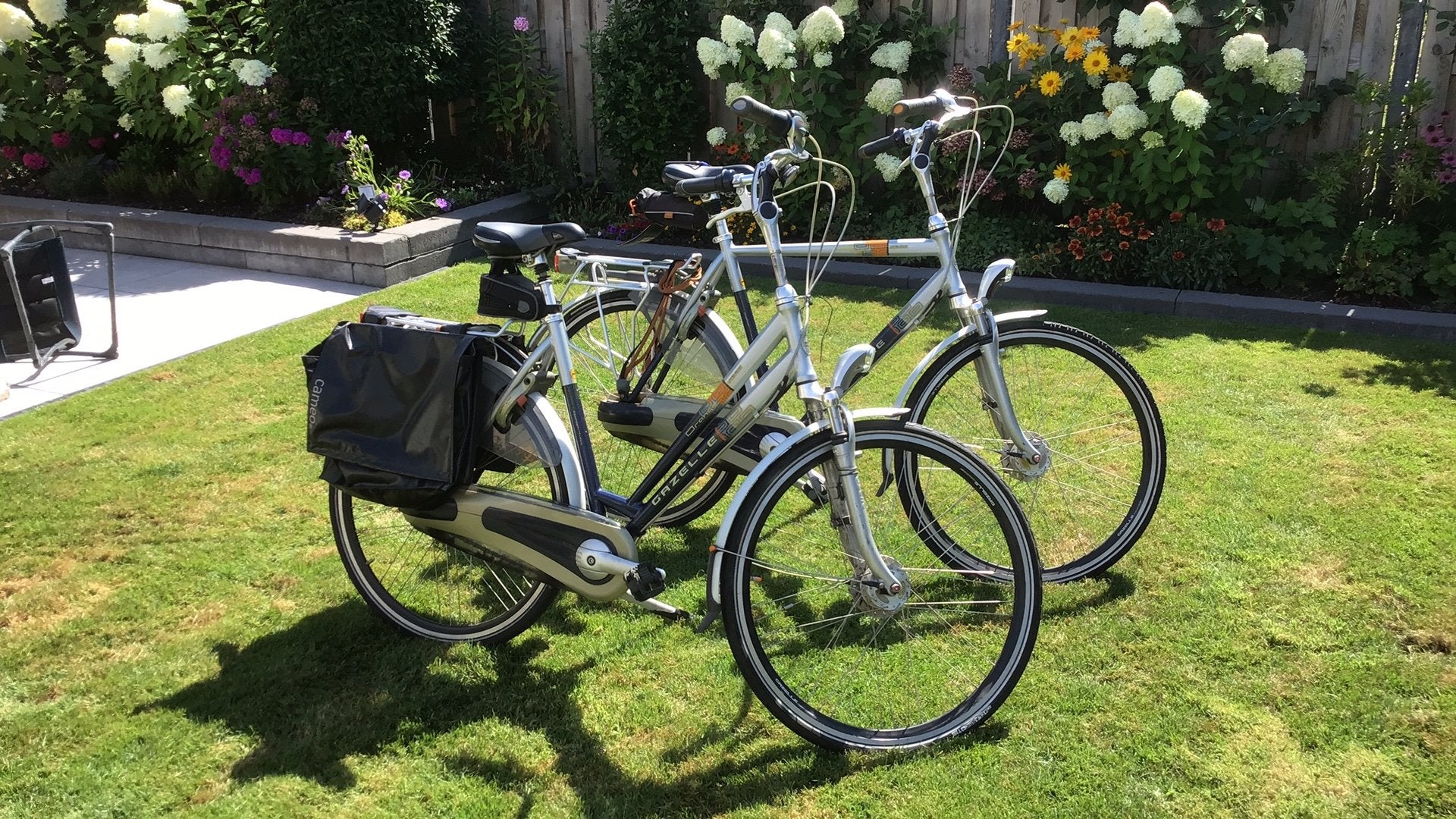 Gazelle fietsen heren en dames, Ophalen, Gebruikt