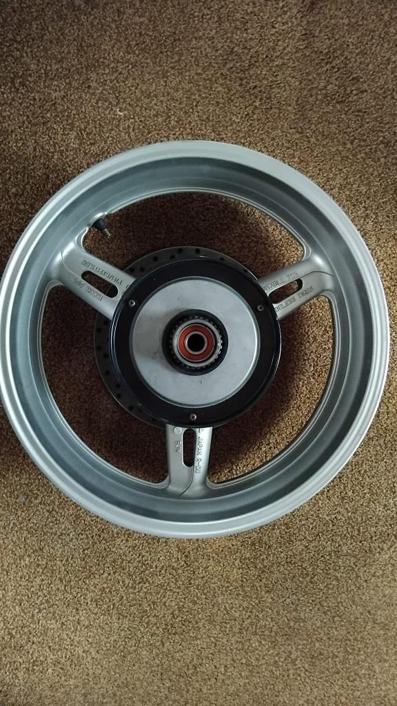 Achterwiel FJR1300 2001(+) zilver, Ophalen, Gebruikt