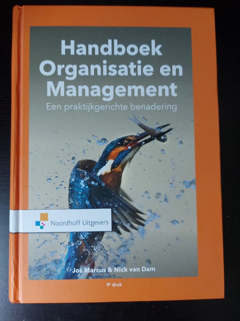 Handboek Organisatie en Management, Boeken, Ophalen, Beta, Zo goed als nieuw, HBO