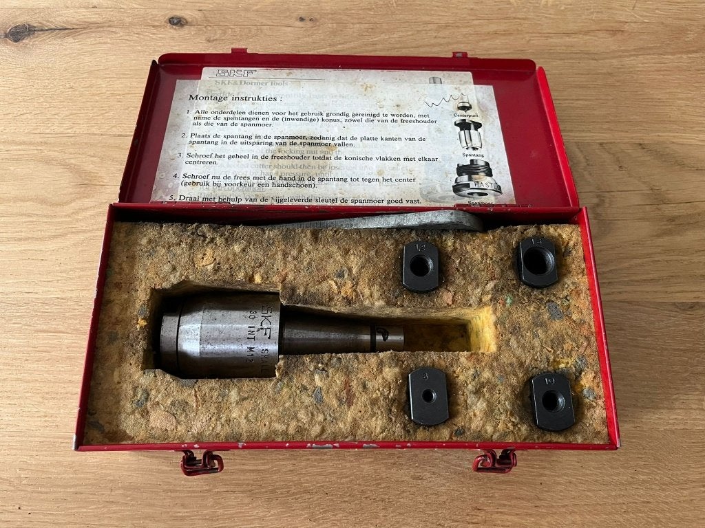 SKF / Dormer Fastloc Freeshouder ISO30 set, Doe-het-zelf en Verbouw, Ophalen, Gebruikt, Overige soorten, SKF