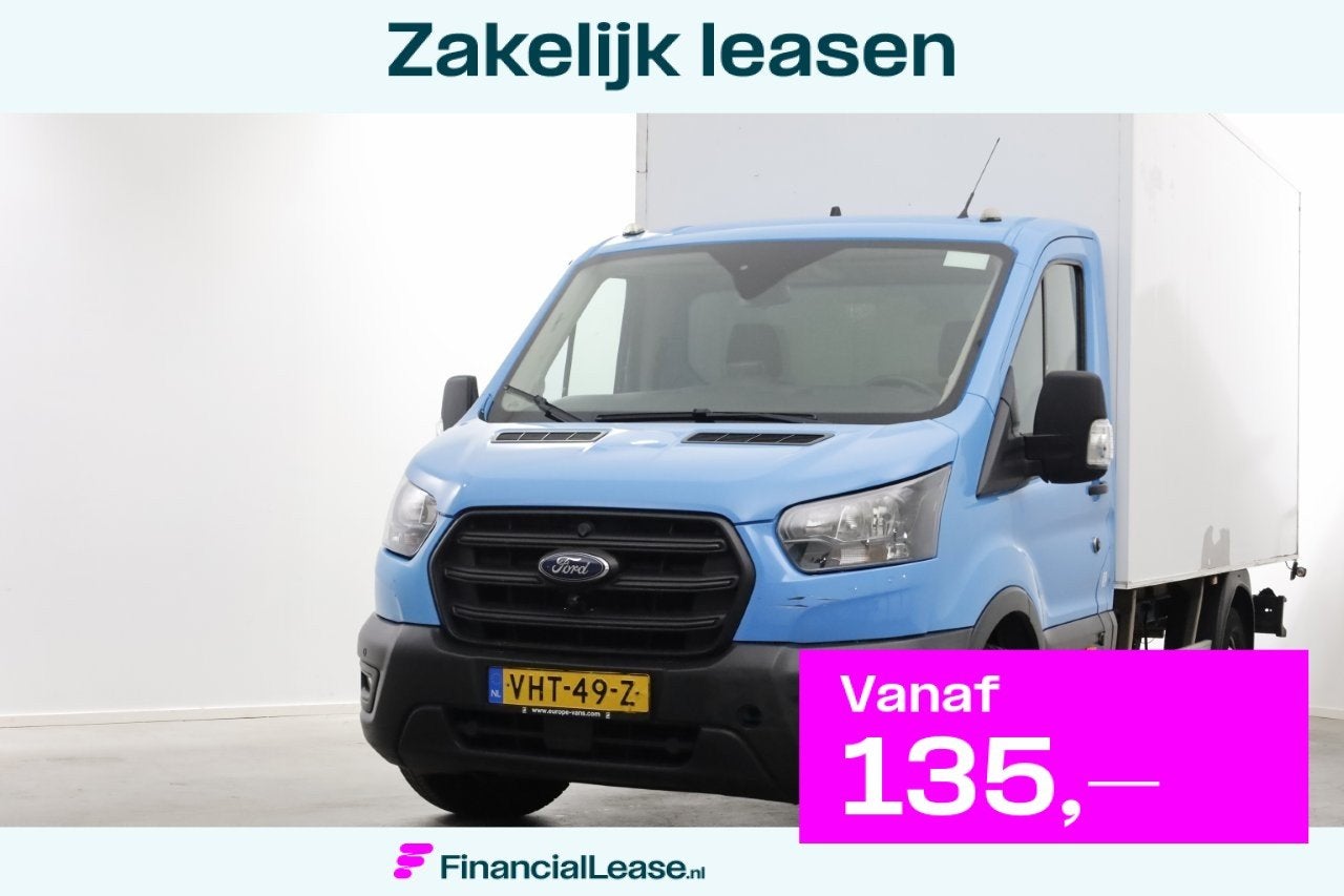 Ford Transit 350 2.0 TDCI 130pk E6 Bakwagen met achterdeuren, Voorwielaandrijving, Dealer onderhouden, 15 km/l, Euro 6