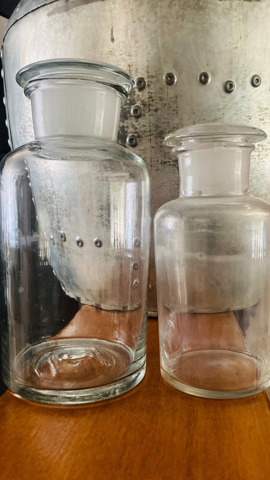 Hele oude laboratorium potten, Antiek en Kunst, Ophalen of Verzenden