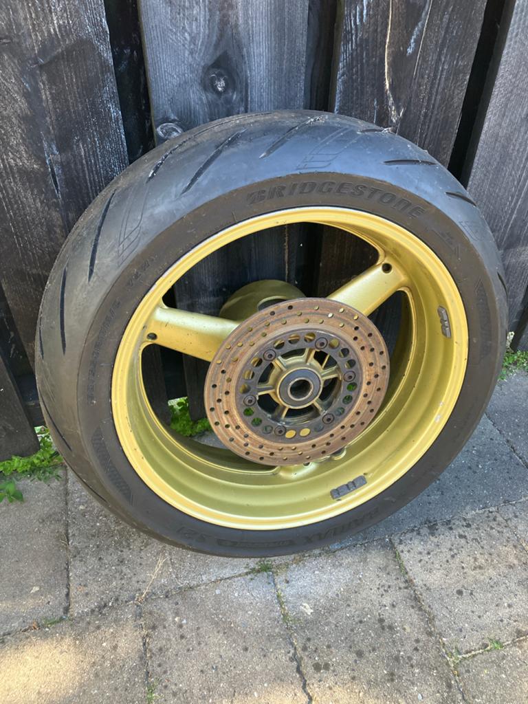 Yamaha R1 motorfiets achterwiel, Ophalen of Verzenden, Gebruikt
