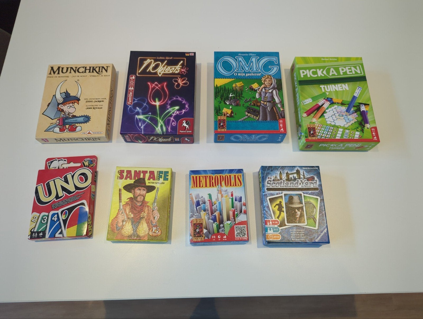 Diverse kaartspellen/bordspellen/roll & write, Ophalen of Verzenden