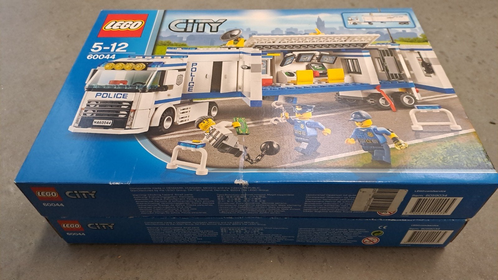 LEGO City 60044 Mobiele Politie Eenheid - Nieuw in doos, Ophalen of Verzenden, Nieuw, Overige merken