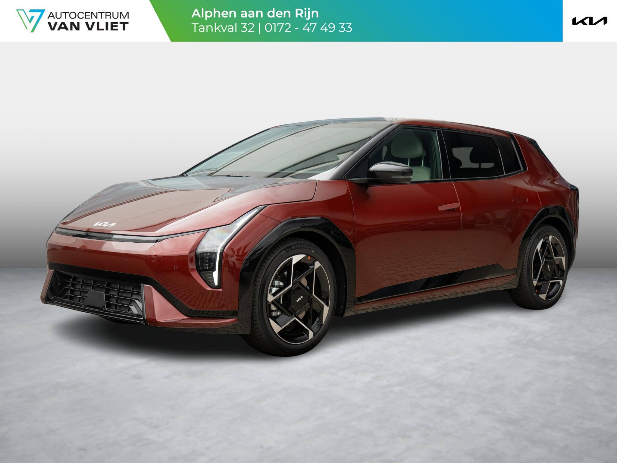 Kia EV4 GT-Line 81.4 kWh | Direct Leverbaar! | Navi. | Clima, Auto's, Origineel Nederlands, Kia Top Selectie, 204 pk, 1000 kg