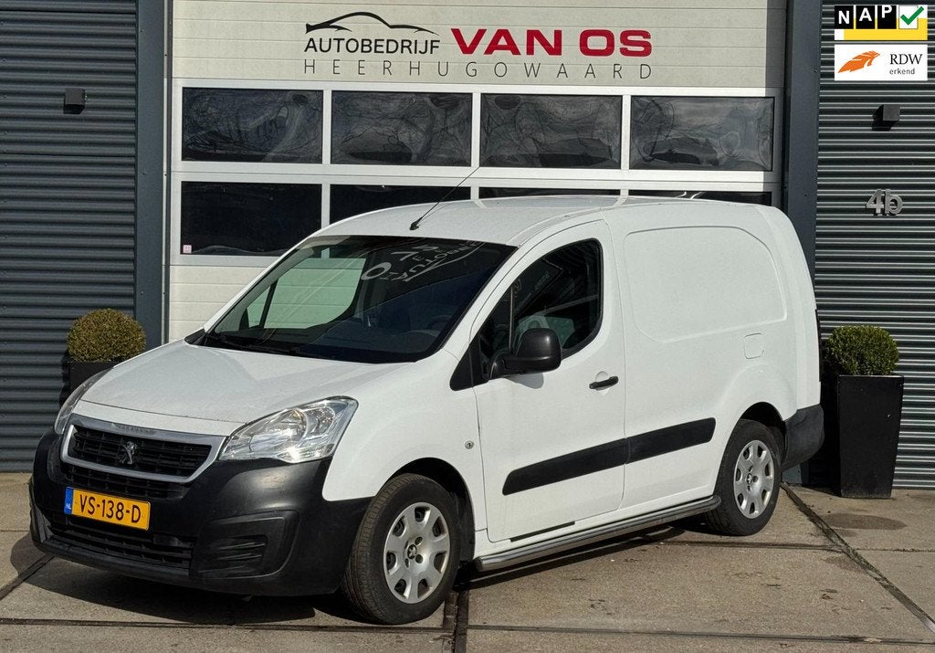 Peugeot Partner 122 1.6 BlueHDi 100 L1 Première S&S NAP AUT, Gebruikt, Euro 6, 4 cilinders, Origineel Nederlands