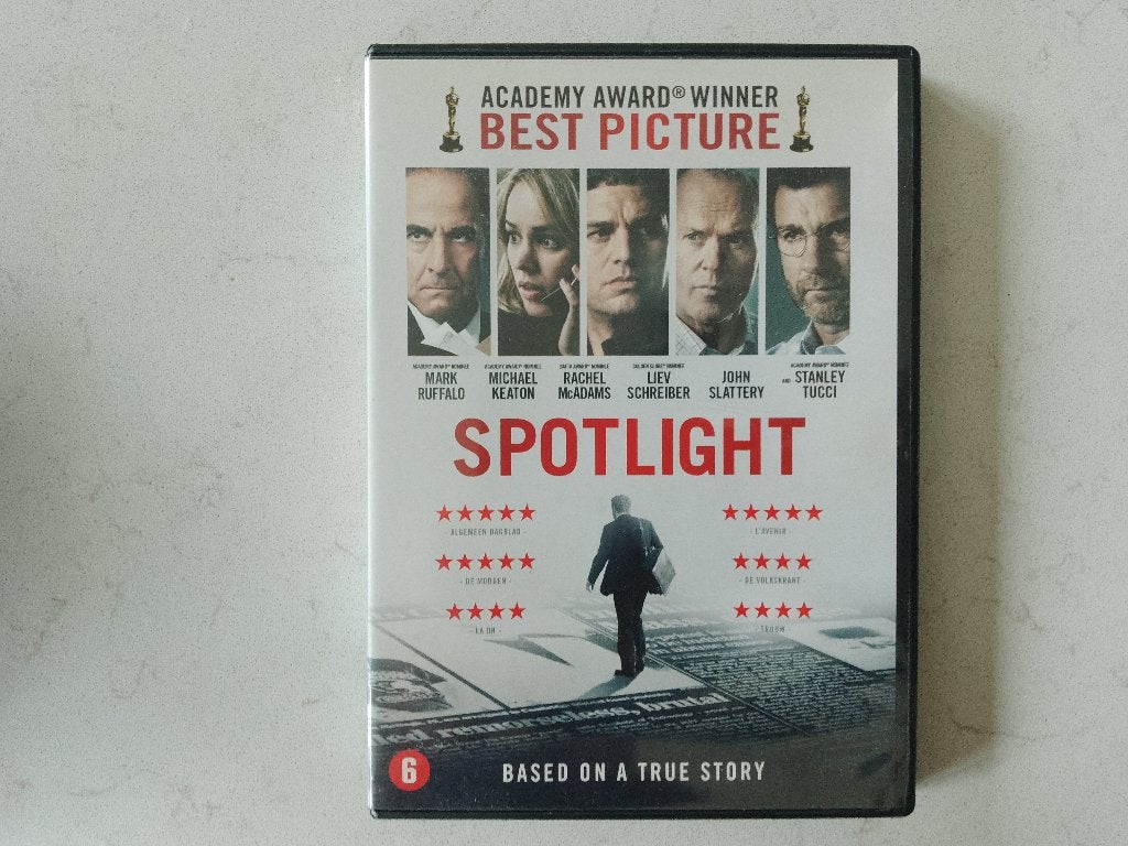 Spotlight - Tom McCarthy, Vanaf 6 jaar, Ophalen of Verzenden, Zo goed als nieuw, Waargebeurd drama