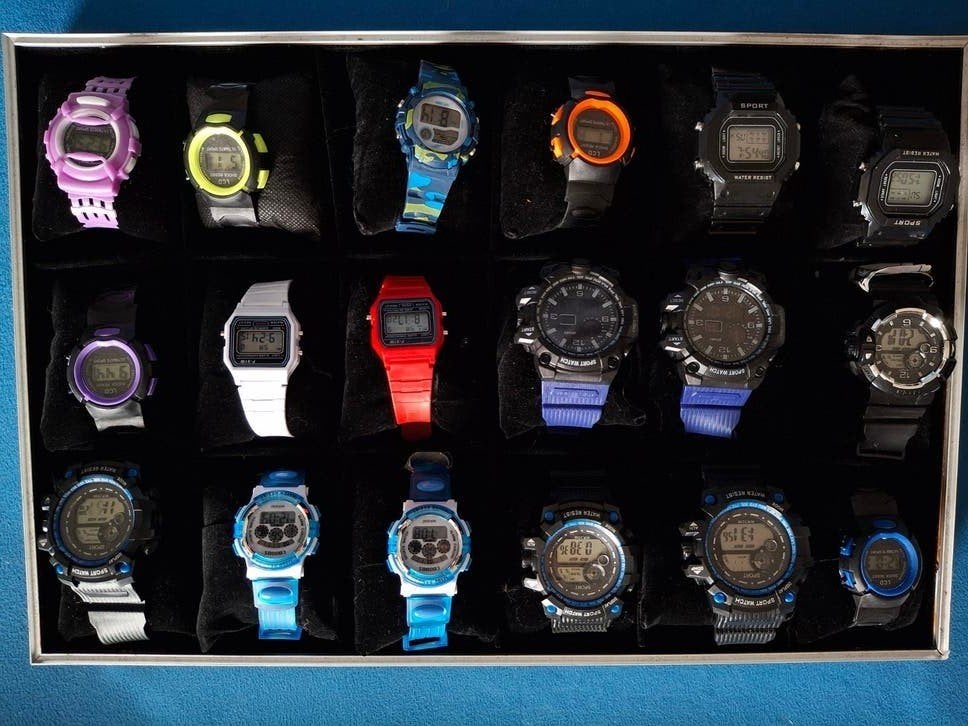 Diverse collectie digitale sporthorloges jonges/ heren., Sieraden, Tassen en Uiterlijk, Horloges | Kinderen, Ophalen of Verzenden