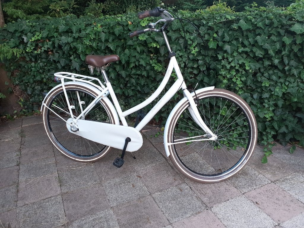 Witte Damesfiets Desire Bycicles Riva Made in Holland, Fietsen en Brommers, Terugtraprem, Versnellingen, Ophalen, Overige merken