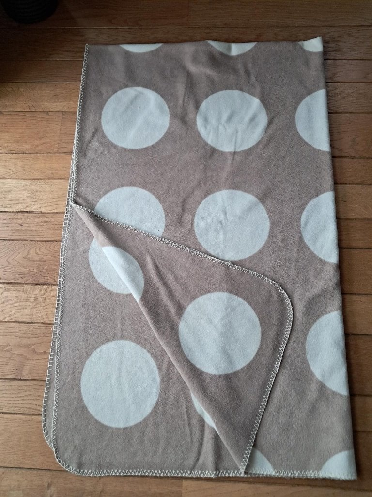 fleece deken Beige, Fleecedeken, Beige, Zo goed als nieuw, 240 cm