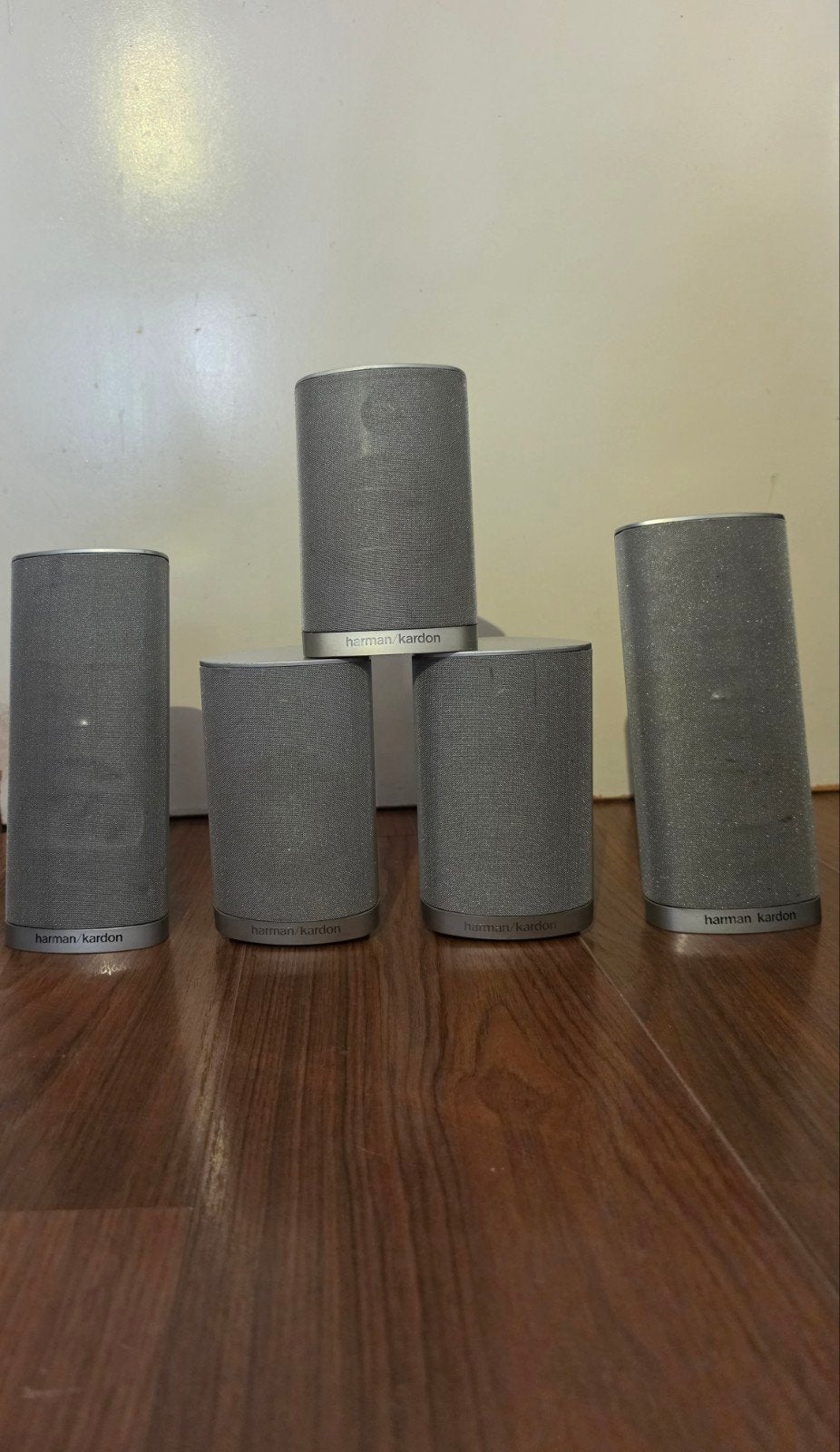 Harman Kardon Surround Speaker Set - 5 Stuks, Ophalen, Gebruikt, Surroundset, Geschikt voor surround/home cinema