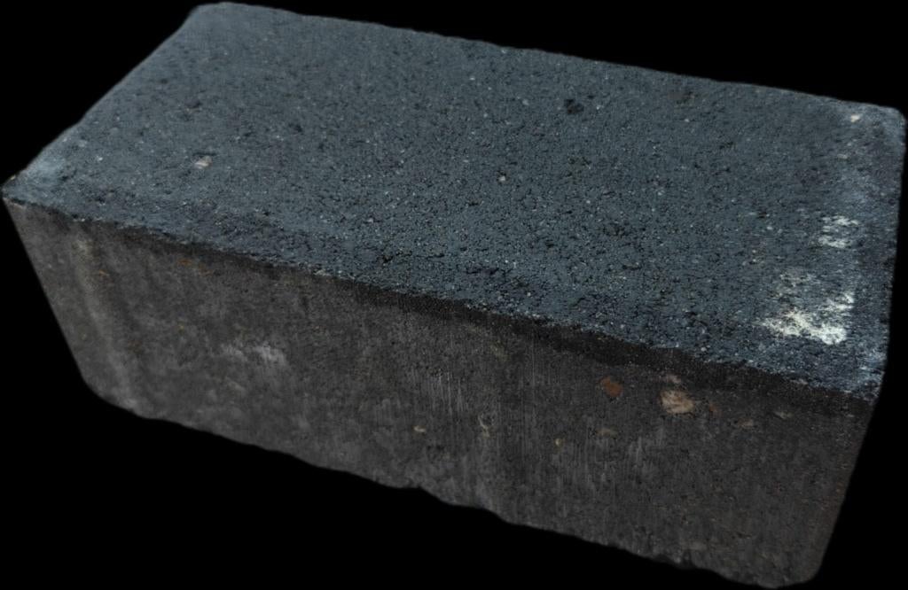 Betonklinkers zwart S2, Tuin en Terras, Tegels en Klinkers, Ophalen, Klinkers, Nieuw, 10 m² of meer