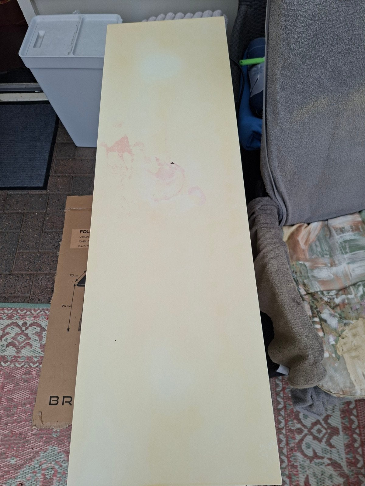 Sfeerhaard, gebroken wit,100 cm breed, 85 cm hoog,30 cm diep, Ophalen, Gebruikt