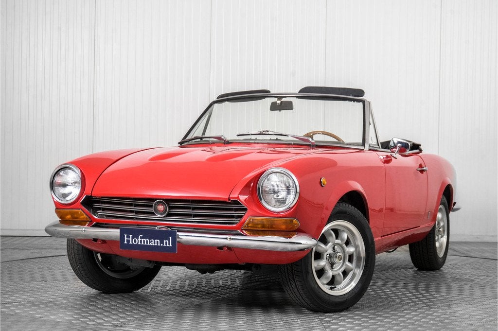 Fiat 124 Spider (bj 1968), Gebruikt, Cabriolet, 1600 cc, Bedrijf