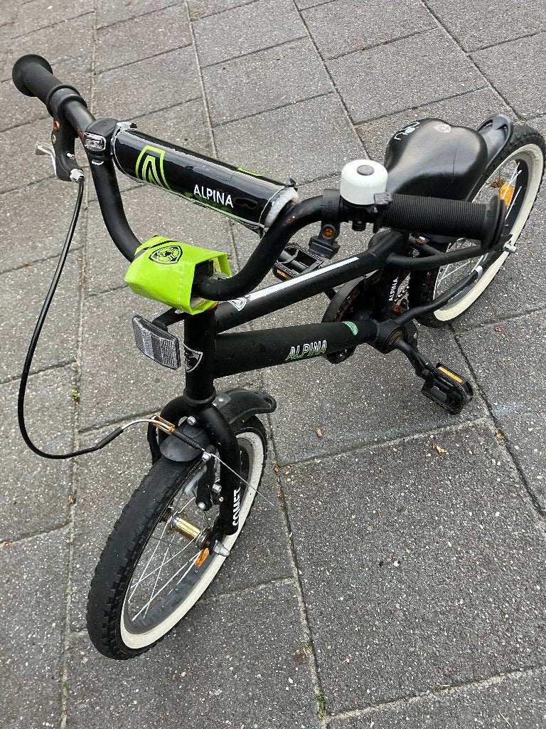 kinderfiets Alpina, Terugtraprem, Alpina, Ophalen of Verzenden, 16 tot 20 inch