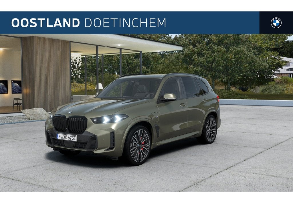 BMW X5 xDrive50e M Sport Automaat / Trekhaak / Panoramadak S, Automaat, 2395 kg, Leder, Bedrijf