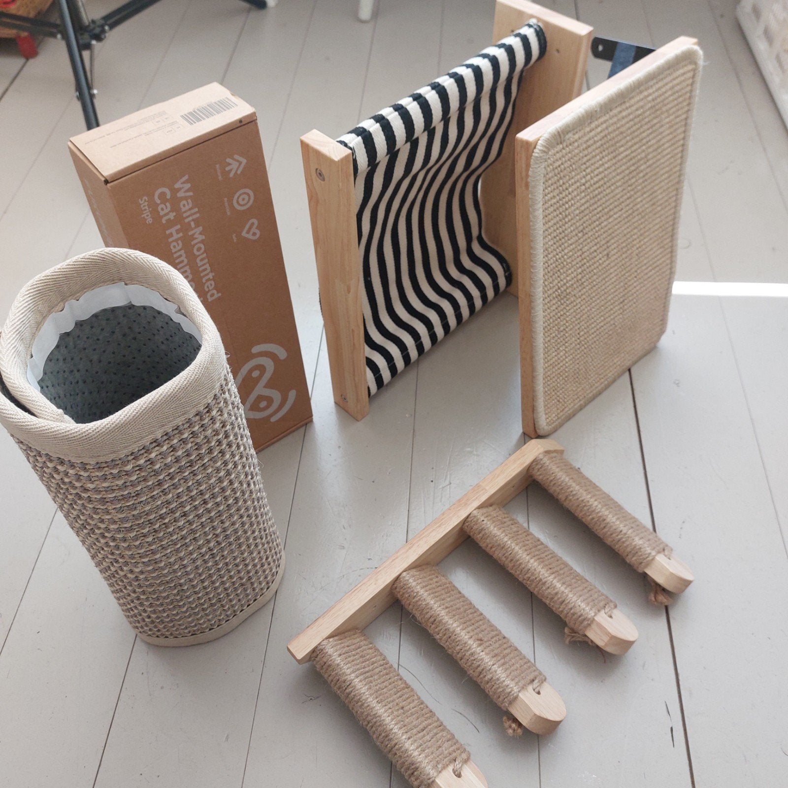 FUKUMARU Cat Hammock, Shelf, Stairs and Mat, Dieren en Toebehoren, Ophalen