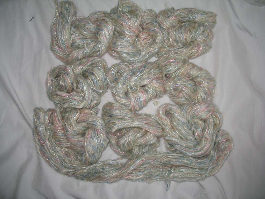 Breien/Haken Kid Mohair met Glanzend Satijn Pastelkleuren, Hobby en Vrije tijd, Breien en Haken, Ophalen, Nieuw, Breien, Wol of Garen