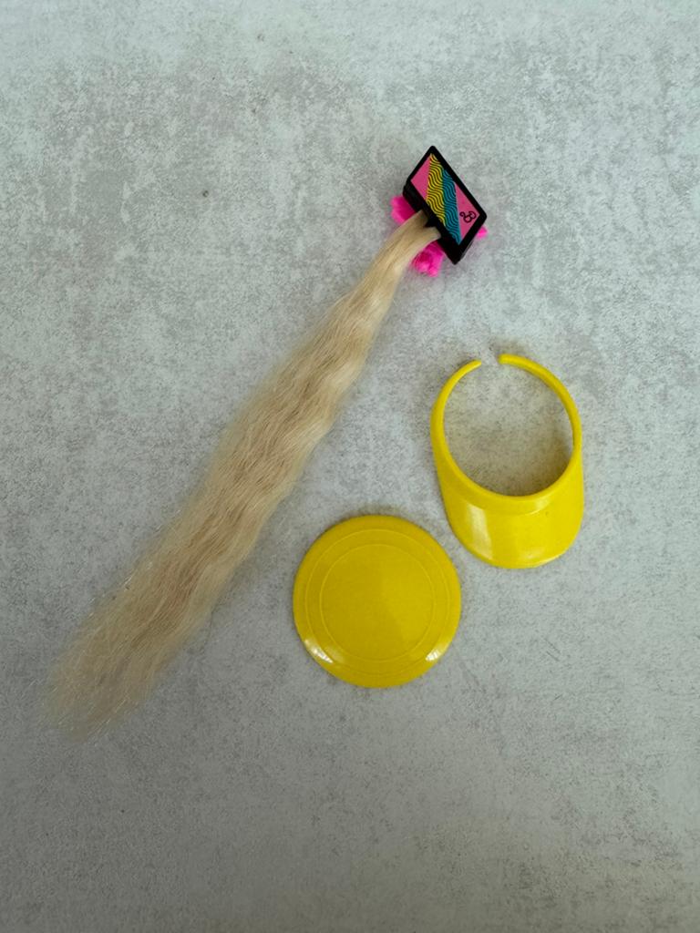 Barbie beach blast accessoires jaren 80, Verzamelen, Poppen, Ophalen of Verzenden, Gebruikt, Accessoires