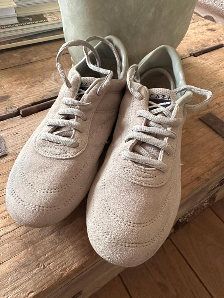 Scapa zacht grijze sneaker maat 37 izgs, Ophalen of Verzenden, Zo goed als nieuw, Grijs, Sneakers of Gympen