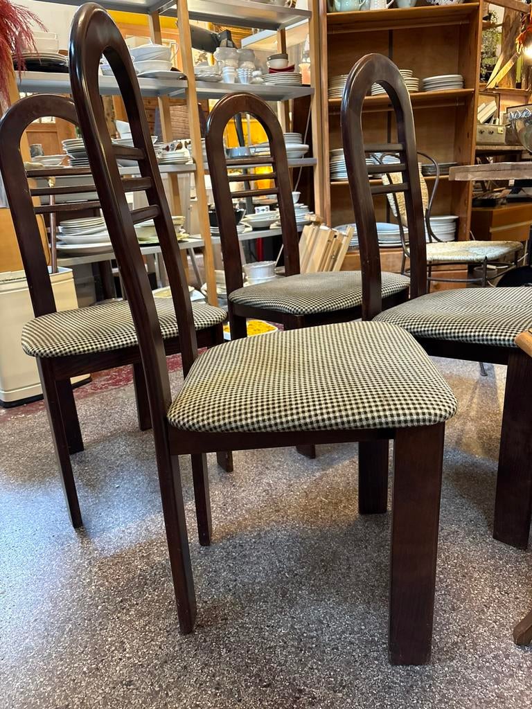 4 geweldige vintage stoelen va Lubke!, Ophalen