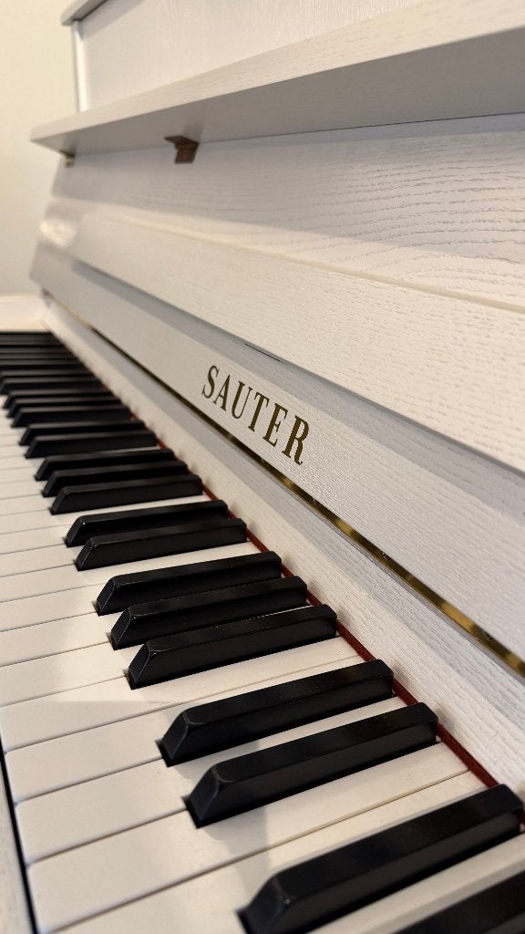 Sauter 112, Ophalen of Verzenden, Zo goed als nieuw, Wit, Piano