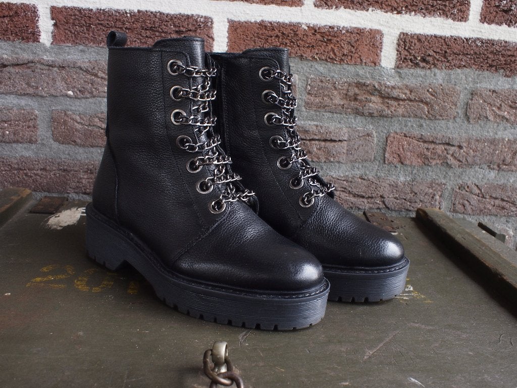 Oxmox Leren Bikerboots Maat 37, Kleding | Dames, Schoenen, Oxmox, Zwart, Lage of Enkellaarzen, Nieuw