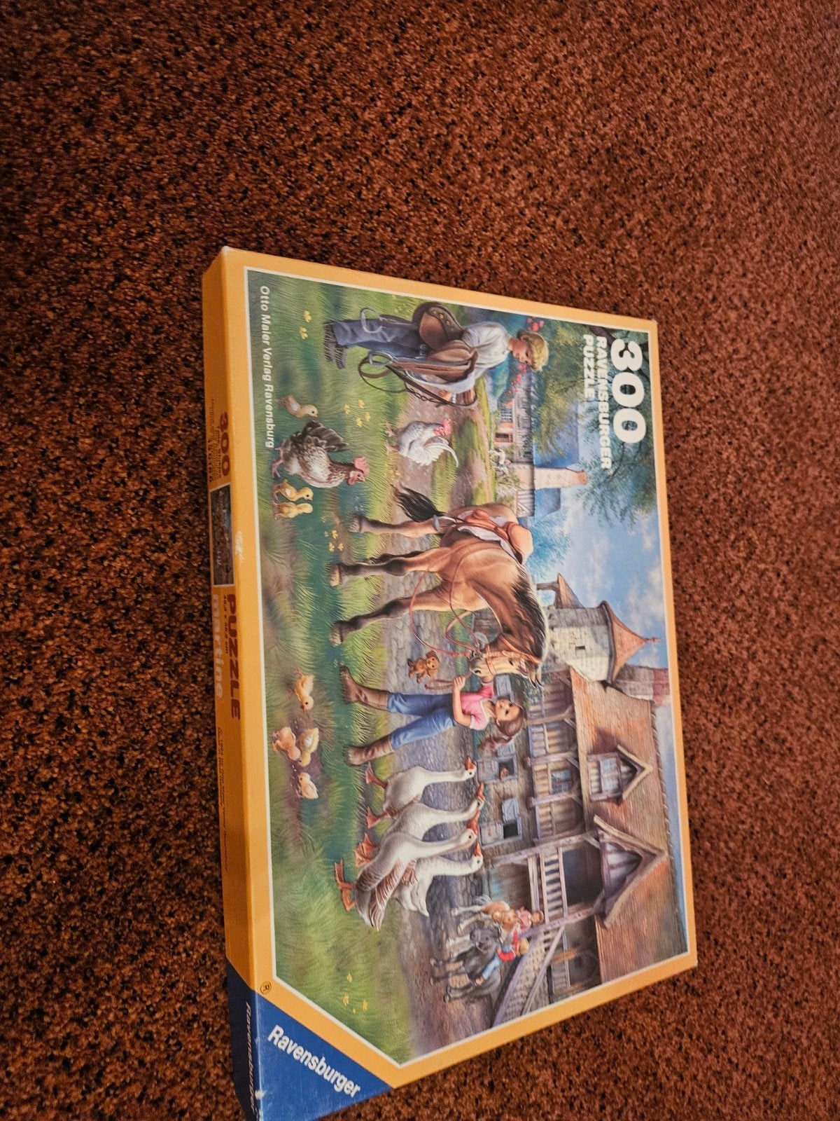 Ravensburger Boerderij Puzzel 300 Stukjes, Ophalen of Verzenden, Meer dan 50 stukjes, Gebruikt, 6 jaar of ouder