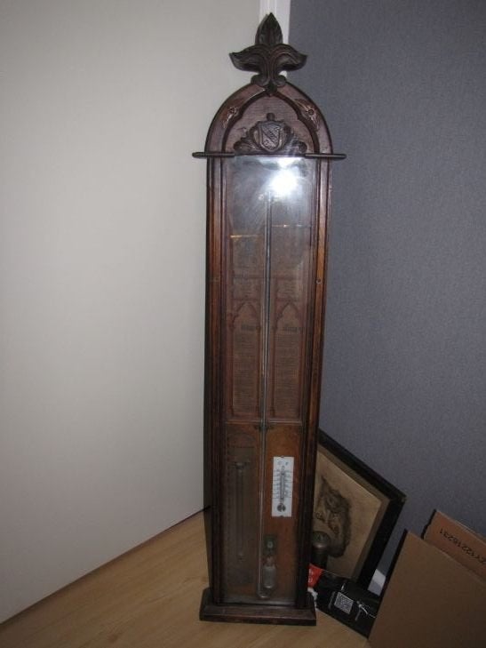 Barometer., Ophalen