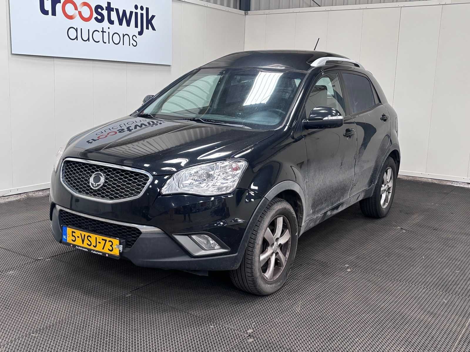 SsangYong - Korando - 2.0 XDI Sapphire HR - Bedrijfswagen, Auto's, Bestelauto's, 2157 cc, Gebruikt, 4 cilinders, Origineel Nederlands