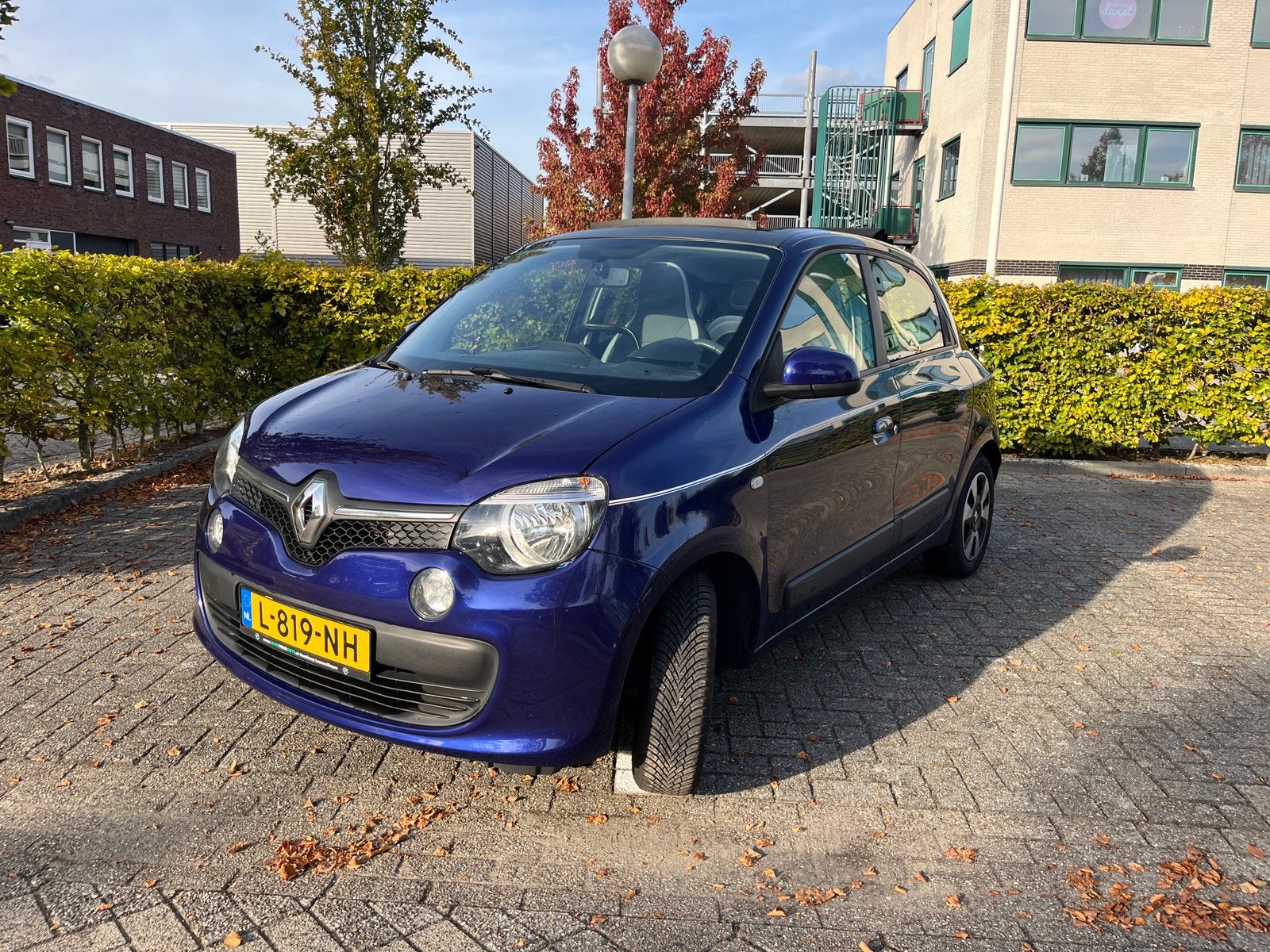 Renault Twingo 1.0 - elektr. schuifdak - 2017, Auto's, Handgeschakeld, Grijs, Particulier, 3 cilinders