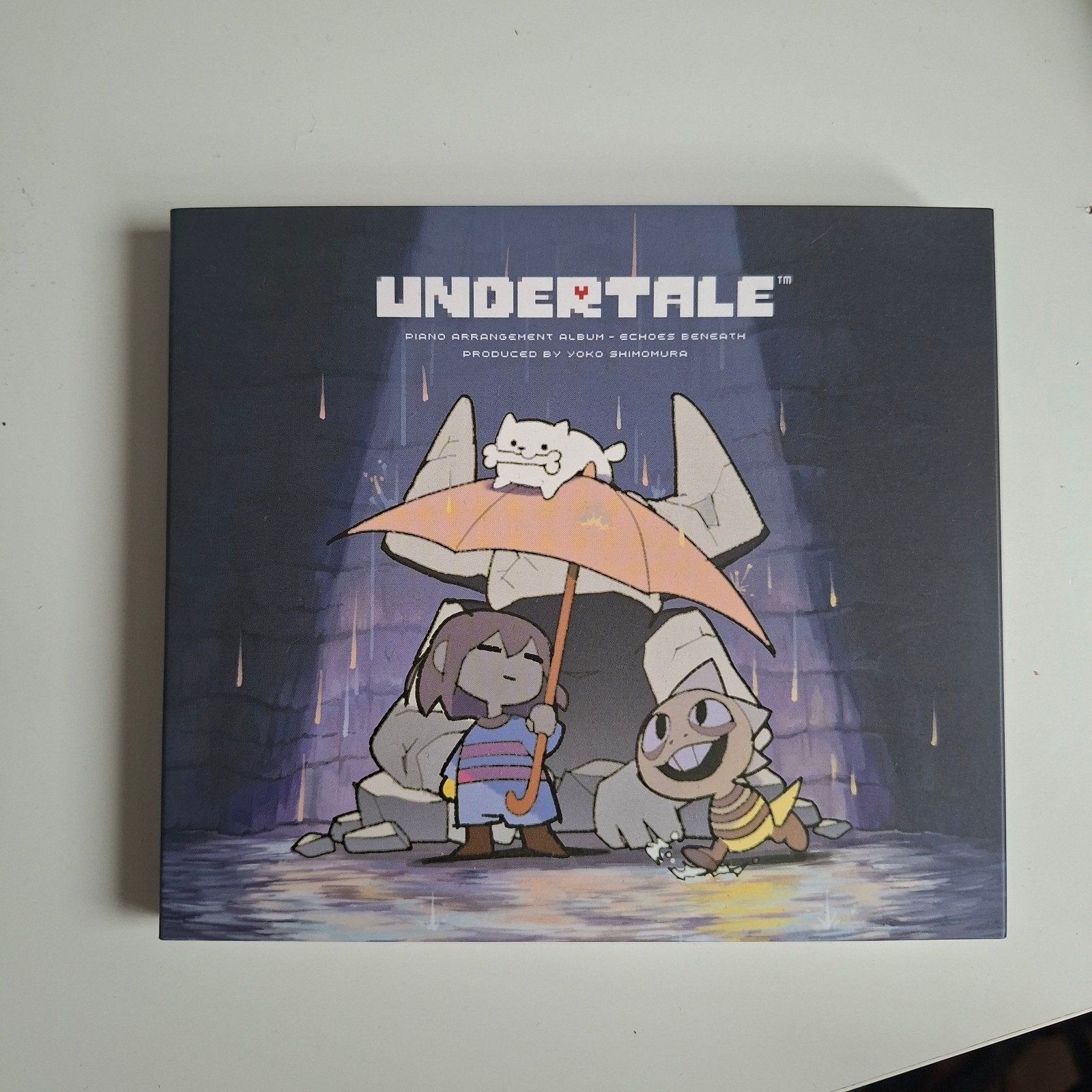 undertale piano arrangement album - echoes beneath CD, Overige genres, Ophalen of Verzenden, Zo goed als nieuw, Album