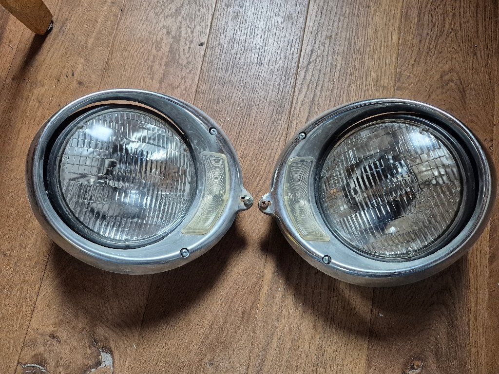 VW Spijlbus sealed beam koplampen, Ophalen of Verzenden, Volkswagen