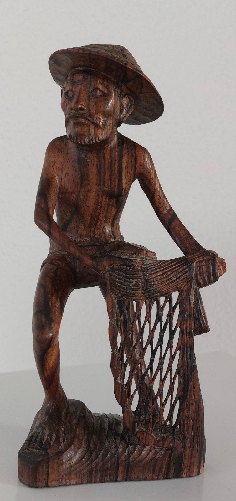 Indonesisch houtsnijwerk voor €45, Antiek en Kunst, Ophalen of Verzenden, Hout