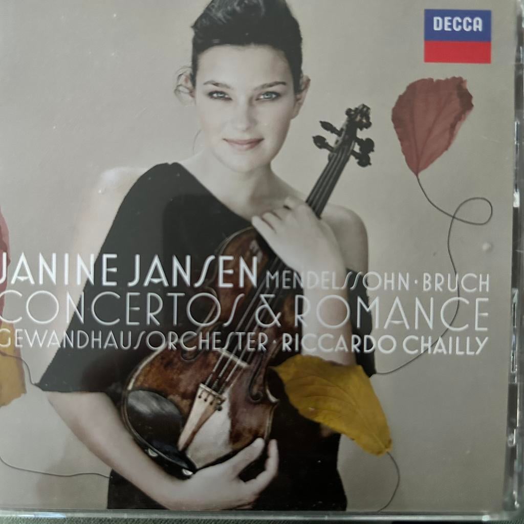 CD Janine Jansen Mendelssohn Bruch, Cd's en Dvd's, Ophalen of Verzenden, Romantiek, Zo goed als nieuw, Overige typen