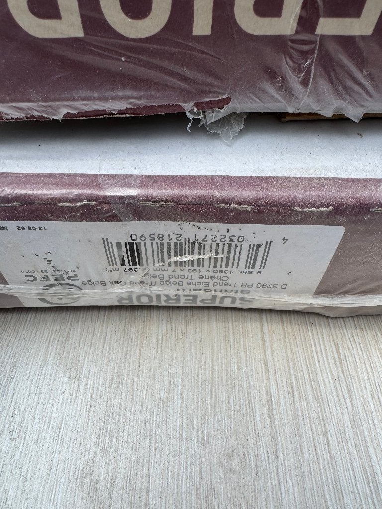 5 pakken laminaat superior beoge oak, Ophalen, Crème, Nieuw, Minder dan 10 m²