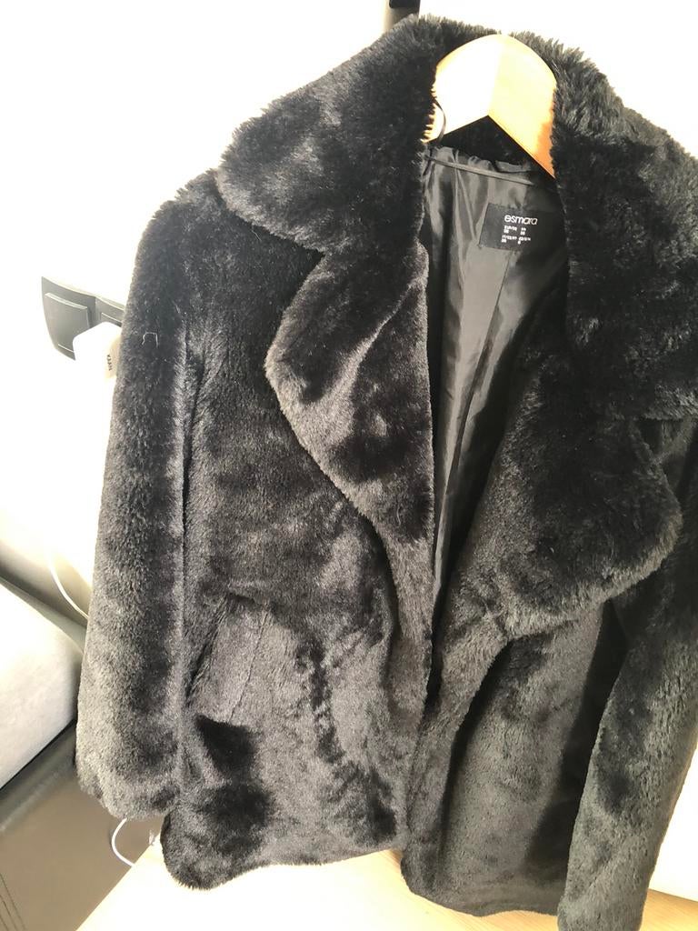 Nieuw prachtig faux fur coat S 36, Ophalen of Verzenden, Zo goed als nieuw, Maat 36 (S)